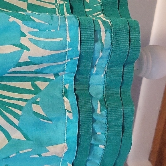 Ann Taylor Loft Vintage Palm Print Cotton Skirt - Size 2 - Picture 6 of 8